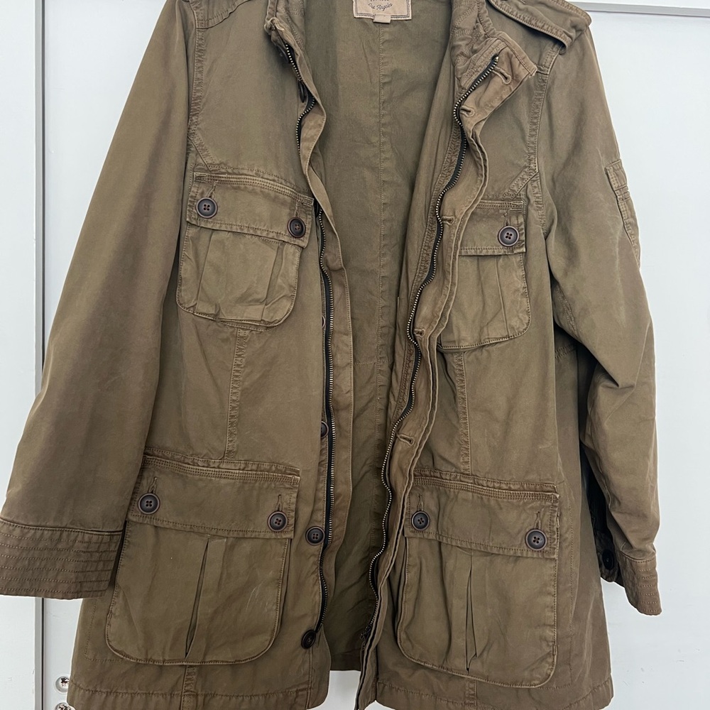 Lucky Brand Olive Utility Jacket